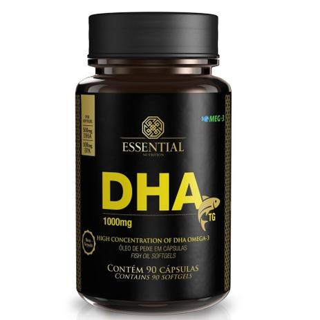 DHA TG Ômega 3 90 Cápsulas - Essential Nutrition Menor preço em DHA TG Ômega 3 90 Cápsulas - Essential Nutrition
