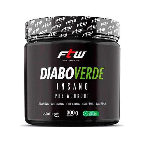 DIABO VERDE INSANO FTW 300g - LIMAO Menor preço em DIABO VERDE INSANO FTW 300g - LIMAO