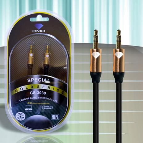 Diamond Cable GS-3030 1,5 Metros Cabo Audio Estéreo P2-P2 - Dmd Menor preço em Diamond Cable GS-3030 1,5 Metros Cabo Audio Estéreo P2-P2 - Dmd