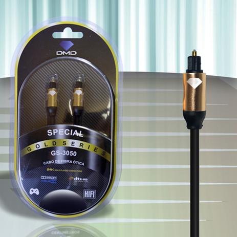 Diamond Cable GS-3050 3 Metros - Cabo de Fibra Ótica Gold Series - Dmd Menor preço em Diamond Cable GS-3050 3 Metros - Cabo de Fibra Ótica Gold Series - Dmd