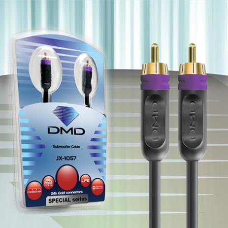 Diamond Cable JX-1057 7 Metros - Cabo RCA para Subwoofer Ativo com Blindagem Dupla - Dmd Menor preço em Diamond Cable JX-1057 7 Metros - Cabo RCA para Subwoofer Ativo com Blindagem Dupla - Dmd