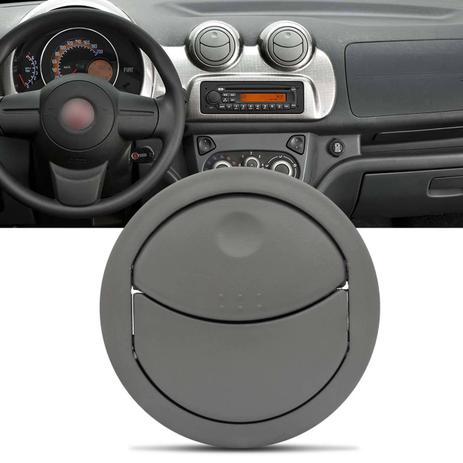 Difusor de Ar Central Painel Novo Uno 10 a 17 Nova Fiorino 13 a 17 Cinza com Dispositivo de Montagem - Auto quality é boa?