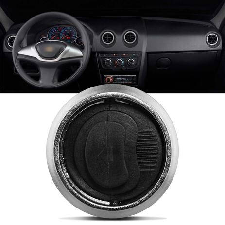 Difusor de Ar Painel Central Lateral Celta Prisma 2006 a 2012 Preta com Aro Cromado Ótimo Acabamento - Auto quality é boa?