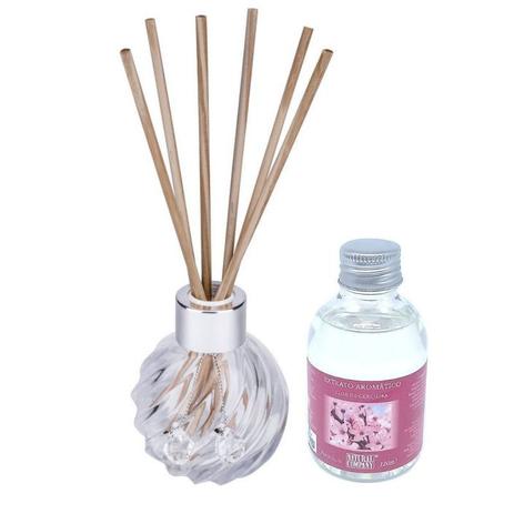 Difusor de Aromas La Plata Flor de Cerejeira 120ml - Kit Presente - Natural company é ruim? Difusor de Aromas La Plata Flor de Cerejeira 120ml - Kit Presente - Natural company é boa?