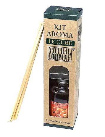 Difusor de Aromas Le Cube  Âmbar Real 120 ml - Kit Presente - Natural company é boa?