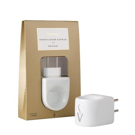Difusor Elétrico De Porcelana / Via Aroma Menor preço em Difusor Elétrico De Porcelana / Via Aroma