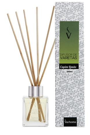 Difusor Varetas 100 ml / Capim Limão / Via Aroma é ruim? Difusor Varetas 100 ml / Capim Limão / Via Aroma é boa?