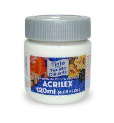 Diluente de Tinta para Tecido 120ml - Acrilex Menor preço em Diluente de Tinta para Tecido 120ml - Acrilex