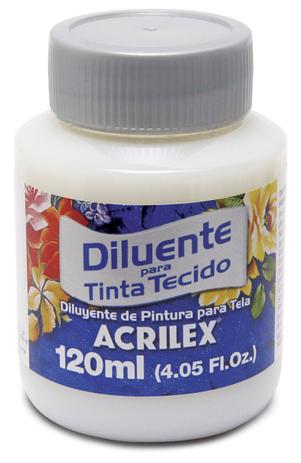 Diluente de Tinta para Tecido 120ml Artesanato - Acrilex Menor preço em Diluente de Tinta para Tecido 120ml Artesanato - Acrilex