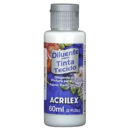 Diluente de Tinta para Tecido 60ml - Acrilex Menor preço em Diluente de Tinta para Tecido 60ml - Acrilex
