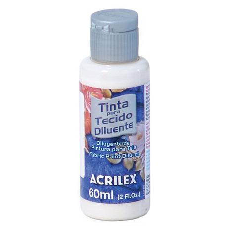 Diluente para Tinta Tecido Acrilex 60 ml Menor preço em Diluente para Tinta Tecido Acrilex 60 ml