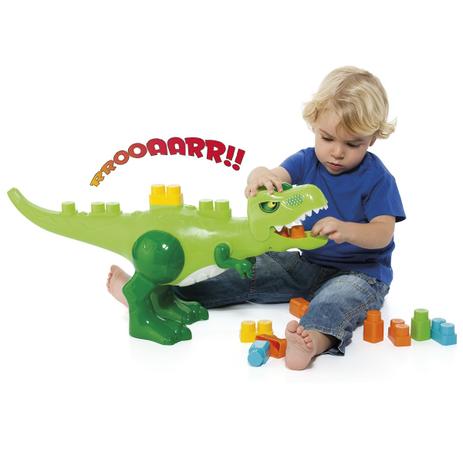 Dinossauro Dino Jurassic Baby Land Com 30 Blocos Cardoso Menor preço em Dinossauro Dino Jurassic Baby Land Com 30 Blocos Cardoso