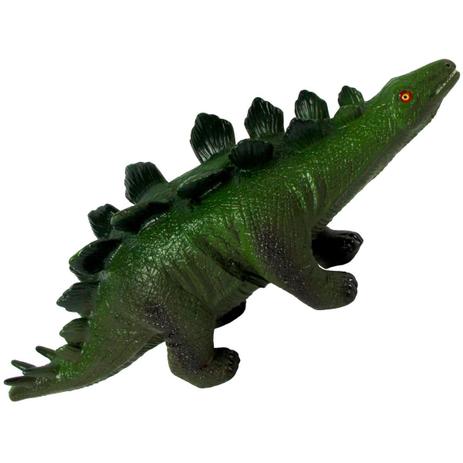 Dinossauro Emborrachado com Som Estegossauro Animal Jurássico - Ark Toys Menor preço em Dinossauro Emborrachado com Som Estegossauro Animal Jurássico - Ark Toys