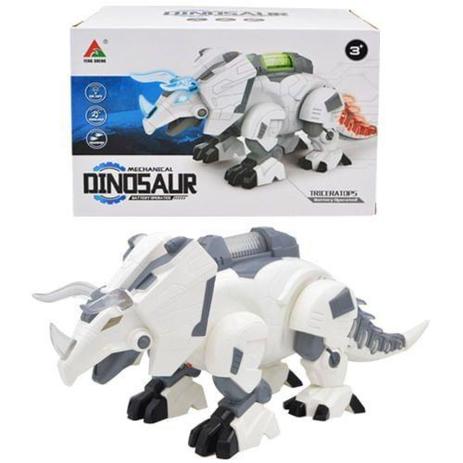 Dinossauro Robô Triceratops com Luzes e Sons - 99 Toys Menor preço em Dinossauro Robô Triceratops com Luzes e Sons - 99 Toys