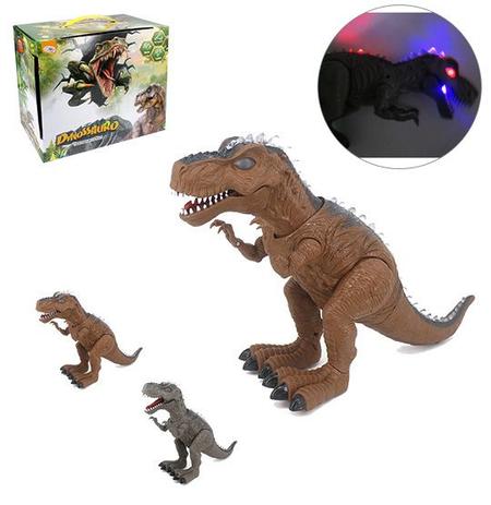 Dinossauro t-rex colors com som e luz a pilha - Wellmix Menor preço em Dinossauro t-rex colors com som e luz a pilha - Wellmix