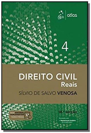 Direito civil direito reais vol 4 - Atlas Menor preço em Direito civil direito reais vol 4 - Atlas