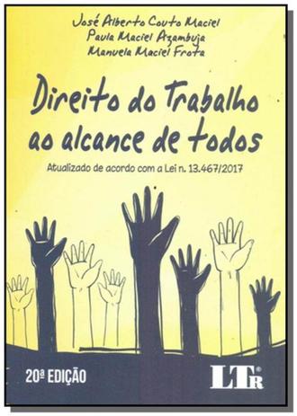 Direito do trabalho ao alcance de todos - 20ed/18 - Ltr Menor preço em Direito do trabalho ao alcance de todos - 20ed/18 - Ltr