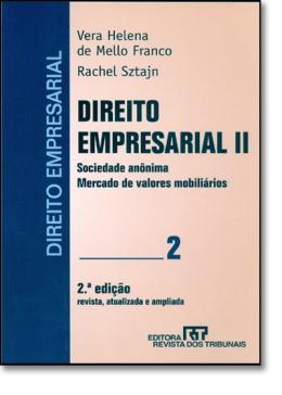 DIREITO EMPRESARIAL VOL.2 - 2ª EDICAO - Revista dos tribunais Menor preço em DIREITO EMPRESARIAL VOL.2 - 2ª EDICAO - Revista dos tribunais