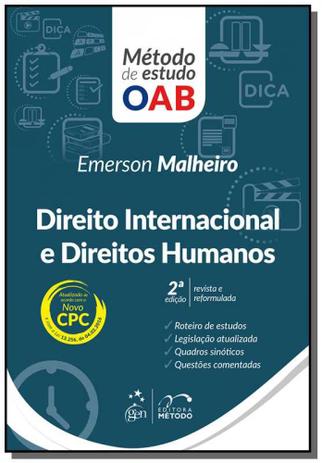 DIREITO INTERNACIONAL E DIREITOS HUMANOS - 2a ED - Editora metodo Menor preço em DIREITO INTERNACIONAL E DIREITOS HUMANOS - 2a ED - Editora metodo