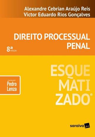 DIREITO PROCESSUAL PENAL ESQUEMATIZADO - 8ª ED - Saraiva juridica Menor preço em DIREITO PROCESSUAL PENAL ESQUEMATIZADO - 8ª ED - Saraiva juridica