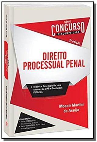 Direito processual penal - serie concurso descompl - Rideel - bicho esperto Menor preço em Direito processual penal - serie concurso descompl - Rideel - bicho esperto