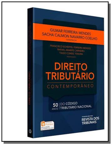 Direito tributario contemporaneo 50 anos do codigo - Revista dos tribunais Menor preço em Direito tributario contemporaneo 50 anos do codigo - Revista dos tribunais