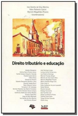 Direito tributario e educacao - Mp editora Menor preço em Direito tributario e educacao - Mp editora