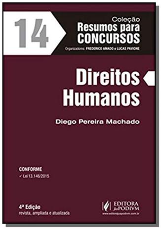 Direitos humanos - vol.14 - colecao resumos para c - Editora juspodivm Menor preço em Direitos humanos - vol.14 - colecao resumos para c - Editora juspodivm