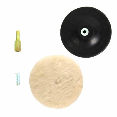 Disco Borracha Boina de Lã e Adaptador 1000 Kits Cód.KIT M02 Menor preço em Disco Borracha Boina de Lã e Adaptador 1000 Kits Cód.KIT M02
