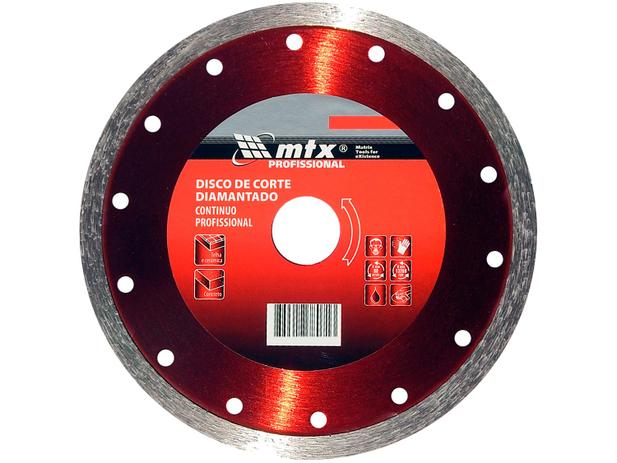 Disco de Corte Diamantado 110x20mm MTX - 731389 Menor preço em Disco de Corte Diamantado 110x20mm MTX - 731389