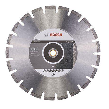 Disco De Corte Diamantado Para Asfalto 350 X 25.4mm 2608603831 Bosch Menor preço em Disco De Corte Diamantado Para Asfalto 350 X 25.4mm 2608603831 Bosch