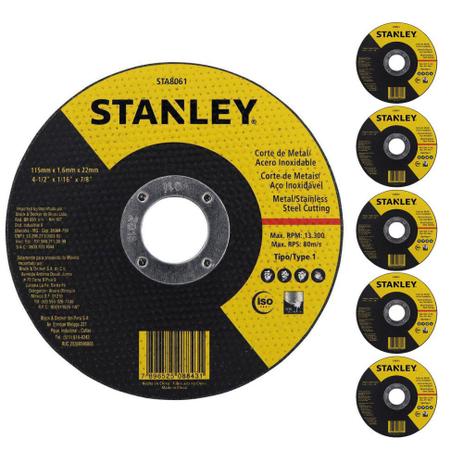Disco de Corte Metal Stanley STA8061 4”1/2 Polegadas Menor preço em Disco de Corte Metal Stanley STA8061 4”1/2 Polegadas