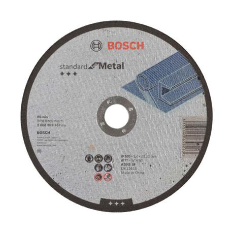 Disco de corte para metal 180mm grão 30 Bosch Menor preço em Disco de corte para metal 180mm grão 30 Bosch