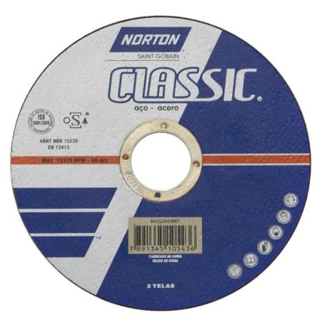 Disco de Desbaste para Aço 7x1/4x7/8 Norton Menor preço em Disco de Desbaste para Aço 7x1/4x7/8 Norton