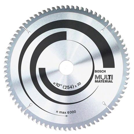 Disco de Serra Circular 254mm 120 Dentes Multi Material Bosch Menor preço em Disco de Serra Circular 254mm 120 Dentes Multi Material Bosch