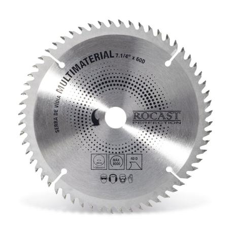 Disco de Serra Circular Multimateriais 7.1/4 Pol 60 Dentes - AMT Menor preço em Disco de Serra Circular Multimateriais 7.1/4 Pol 60 Dentes - AMT