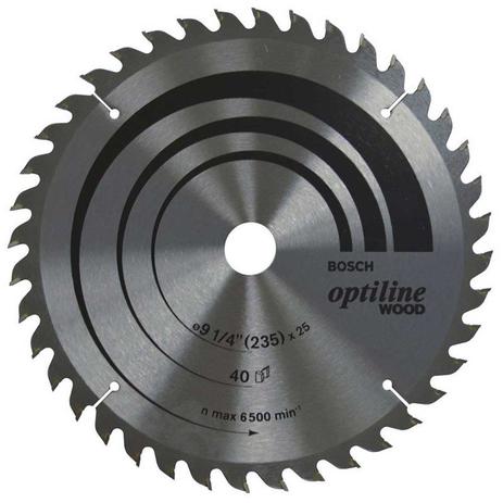 Disco de Serra Circular Optiline Bosch 9 1/4 40 Dentes Menor preço em Disco de Serra Circular Optiline Bosch 9 1/4 40 Dentes
