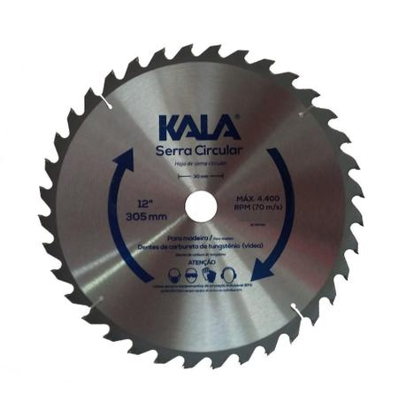 Disco de serra circular para madeira 300mm 12 Pol 48 Dentes Kala é boa?