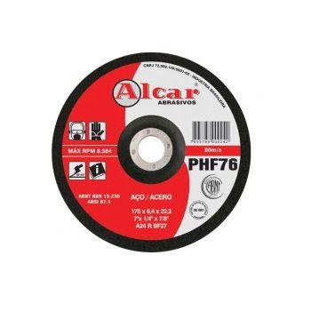Disco Desbaste 7'' Phf76 Alcar Menor preço em Disco Desbaste 7'' Phf76 Alcar