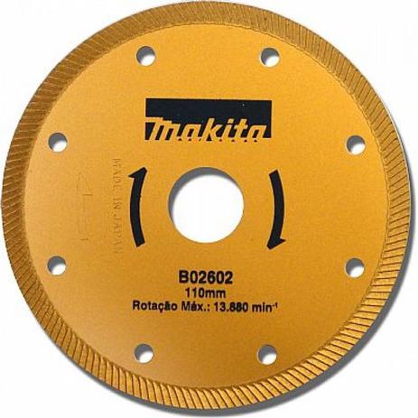 Disco Diamantado 110mm (4.1/2”) Turbo - Makita - B-02602 é boa?
