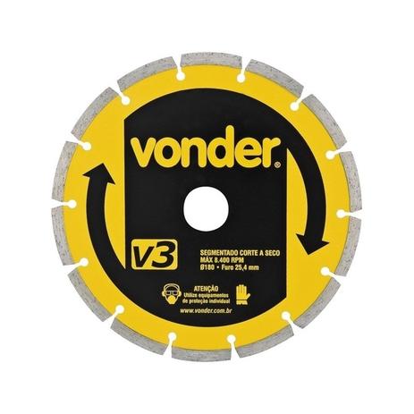 Disco diamantado 180mm v3 vonder importa é boa?