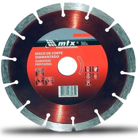 Disco Diamantado 350mm 25,04 Polegadas Segmentado - Mtx - 73 Menor preço em Disco Diamantado 350mm 25,04 Polegadas Segmentado - Mtx - 73