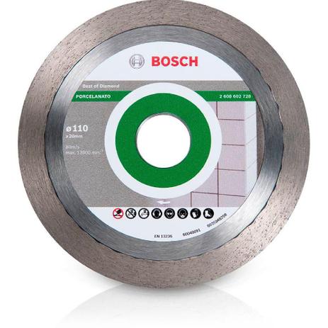 Disco Diamantado Contínuo 110X20mm Porcelanato Bosch Menor preço em Disco Diamantado Contínuo 110X20mm Porcelanato Bosch