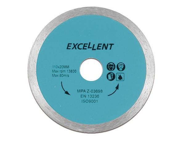 Disco Diamantado Liso 110mm 5LM EDA - Excellent Menor preço em Disco Diamantado Liso 110mm 5LM EDA - Excellent