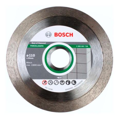 Disco Diamantado para Porcelanato Liso 10mm Bosch Menor preço em Disco Diamantado para Porcelanato Liso 10mm Bosch