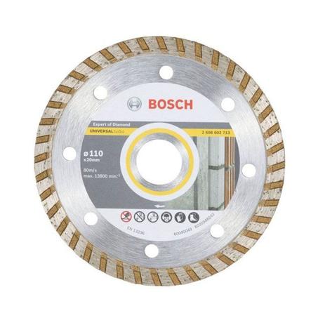 Disco Diamantado Universal Turbo Bosch 110mm Menor preço em Disco Diamantado Universal Turbo Bosch 110mm