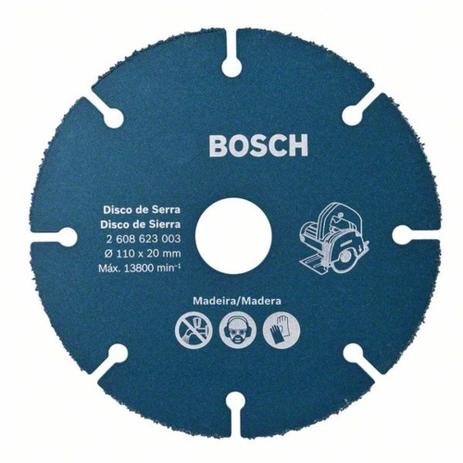 Disco diamantando de tungstênio 110 mm para madeira - Bosch é boa?