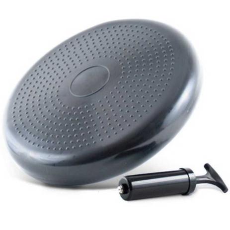 Disco Equilíbrio inflável Balance Cushion 33cm com bomba Cinza 895-GY - Lorben Menor preço em Disco Equilíbrio inflável Balance Cushion 33cm com bomba Cinza 895-GY - Lorben