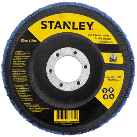 Disco Flap 4.1/2 Grão 60 Stanley Menor preço em Disco Flap 4.1/2 Grão 60 Stanley