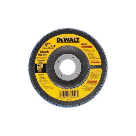 Disco Lixa Flap 7” X 7/8” Grão 36 Dw8321 Dewalt - Blackdecker Menor preço em Disco Lixa Flap 7” X 7/8” Grão 36 Dw8321 Dewalt - Blackdecker